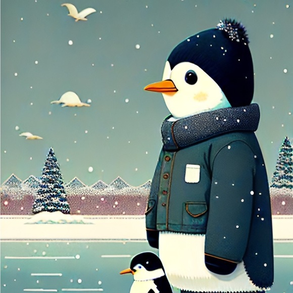 Meet your Posher, Pop Penguin Vintage! - Picture 2 of 3